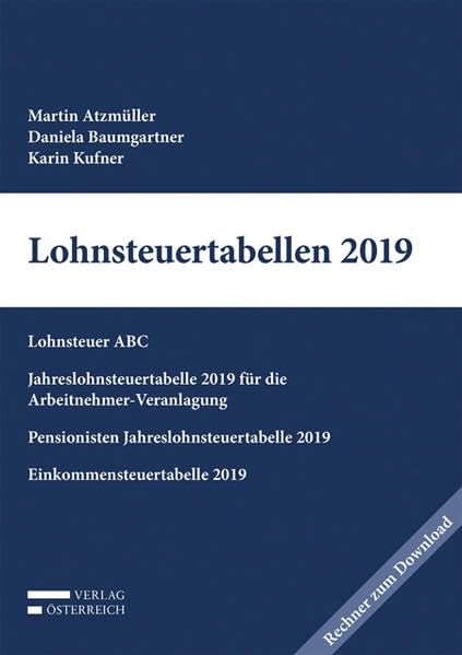 Product Image: Lohnsteuertabellen 2019