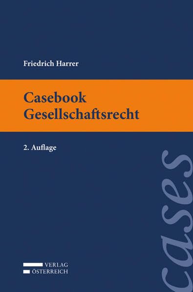 Casebook Gesellschaftsrecht Law
