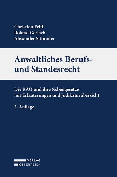 Anwaltliches Berufs- und Standesrecht Law