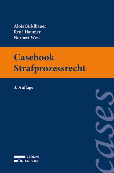 Casebook Strafprozessrecht Law