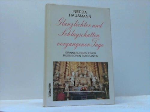 Glanzlichter und Schlagschatten vergangener Tage Books