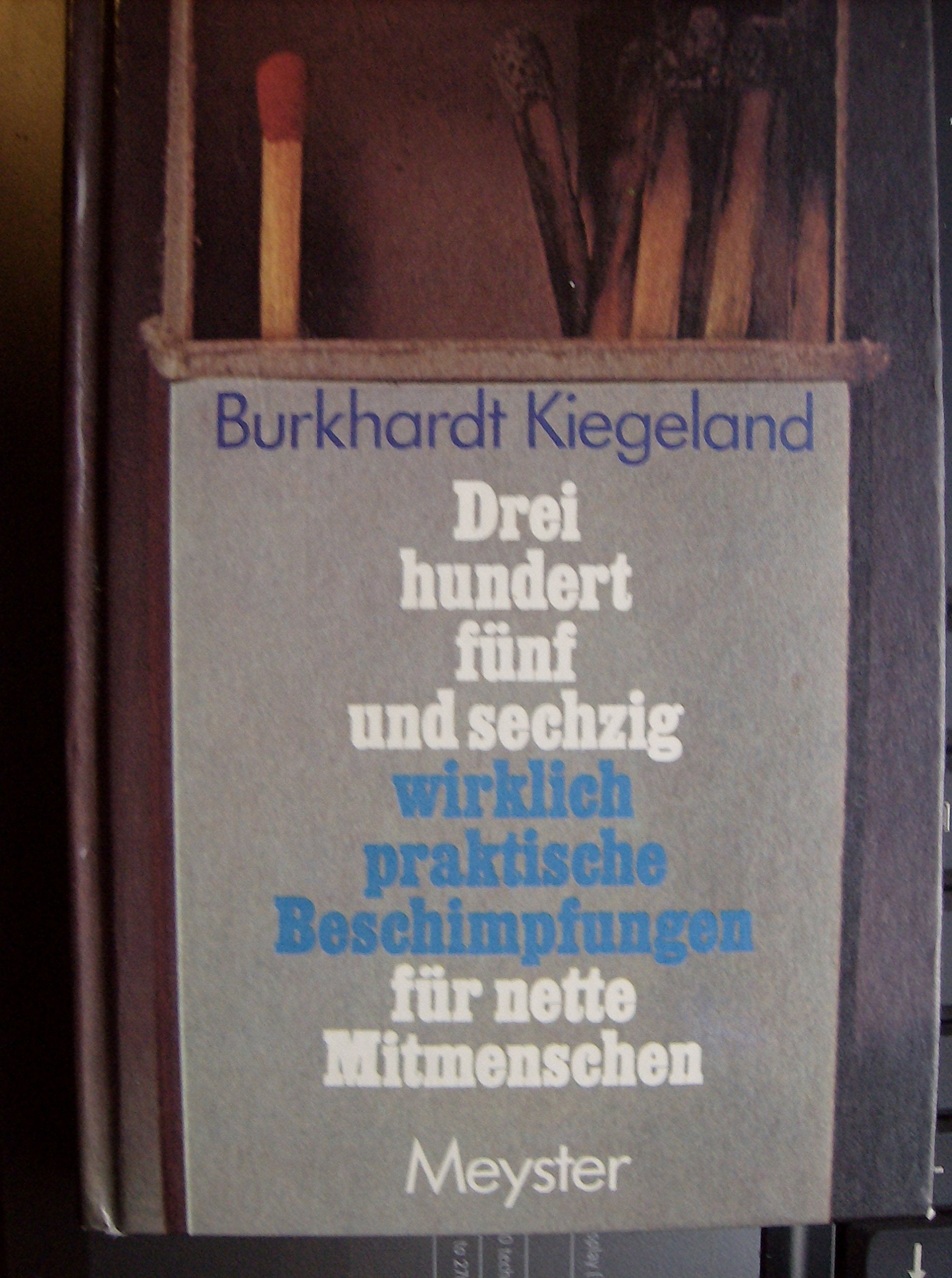 Dreihundertfünfundsechzig wirklich praktische Beschimpfungen für nette Mitmenschen Books