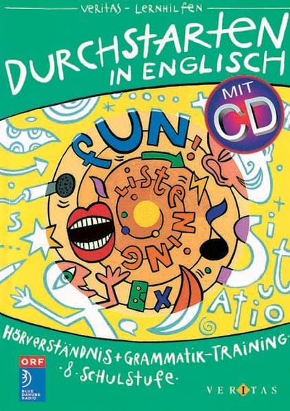 Durchstarten in Englisch, m. CD-Audio, 8. Schulstufe: Hörverständnis- und Grammatik-Training für die 8. Schulstufe (Durchstarten Englisch) Study Guides