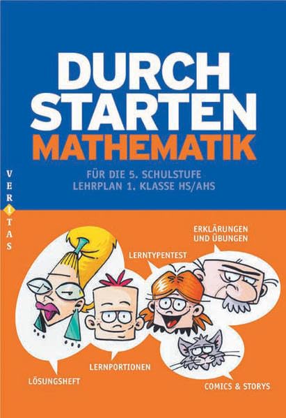 Durchstarten - Mathematik - Neubearbeitung: 5. Schulstufe - Übungsbuch mit Lösungen: Mathematik für die 5. Schulstufe Study Guides
