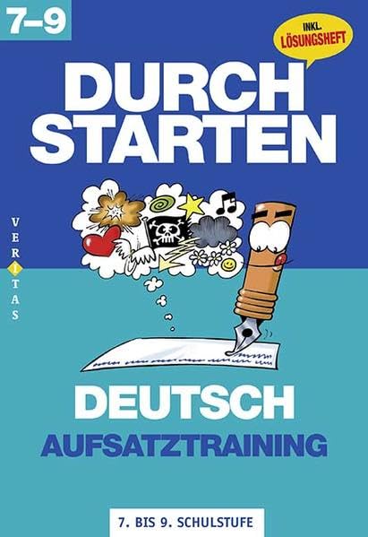 Durchstarten Deutsch 7.-9. Schuljahr. Aufsatztraining Study Guides