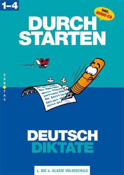 Durchstarten Deutsch 1.-4. Schuljahr. Diktate Study Guides