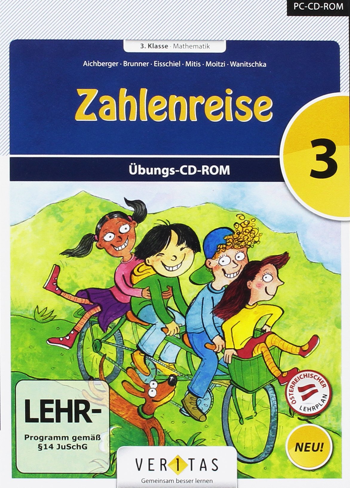 Zahlenreise - Veritas - Software - 3. Schuljahr VS: Übungs-CD-ROM mit Lösungen Mathematics