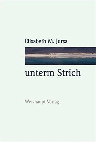 unterm strich Contemporary literature Books