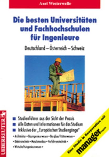 Die besten Universitäten und Fachhochschulen für Ingenieure: Studienführer aus der Sicht der Praxis. Alle Daten und Informationen für das Studium. ... Deutschland - Österreich - Schweiz Computer Science