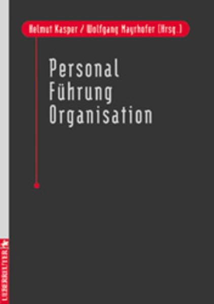 Personalmanagement - Führung - Organisation Politics & Society