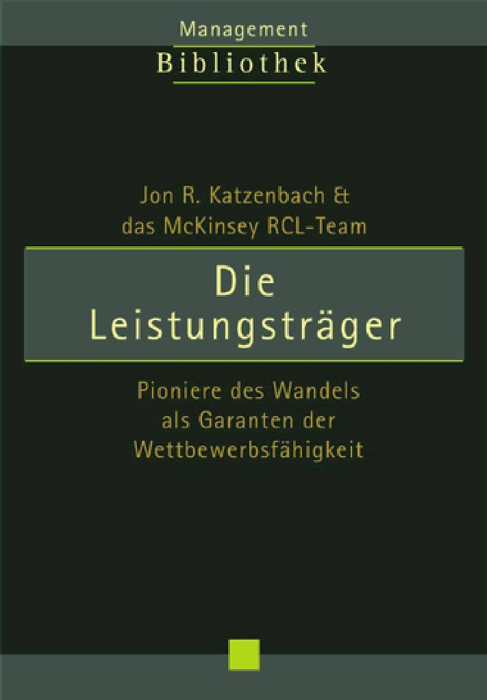 Die Leistungsträger: Pioniere des Wandels als Garanten der Wettbewerbsfähigkeit Politics & Society