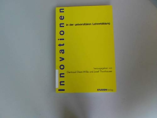 Innovationen in der universitären Lehrerbildung Books
