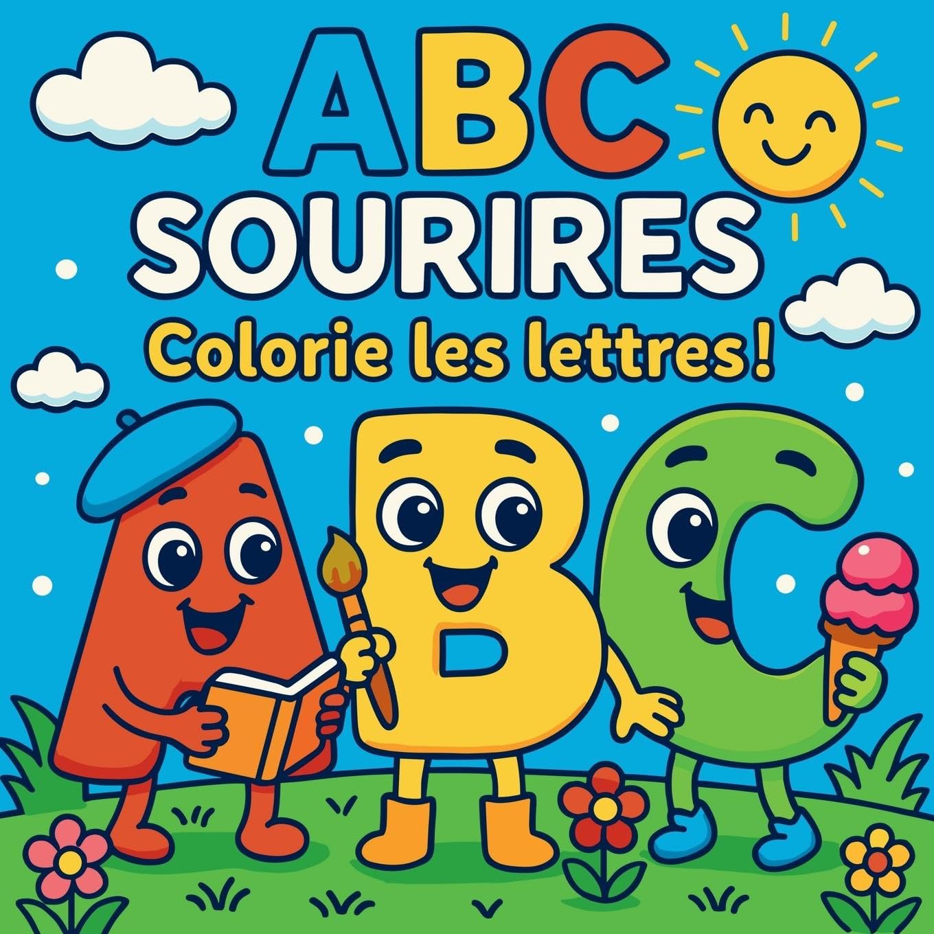 ABC Sourires - Colorie les lettres ! Non-fiction