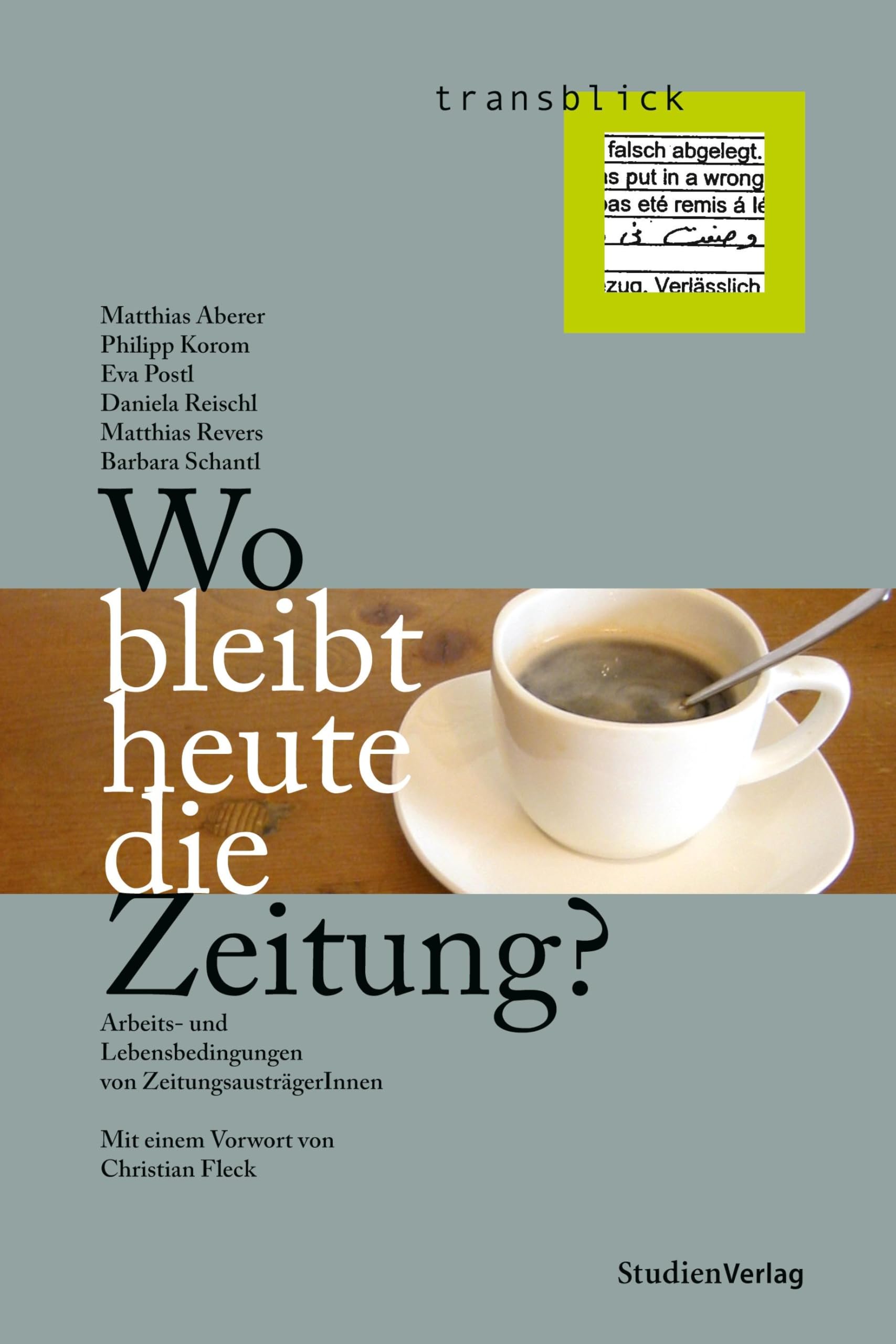 Wo bleibt heute die Zeitung? Law