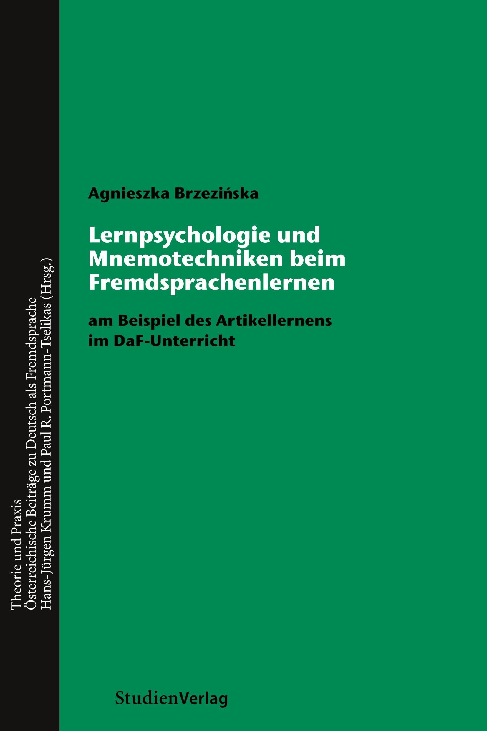 Lernpsychologie und Mnemotechniken beim Fremdsprachenlernen Foreign Languages ​​& Dictionaries