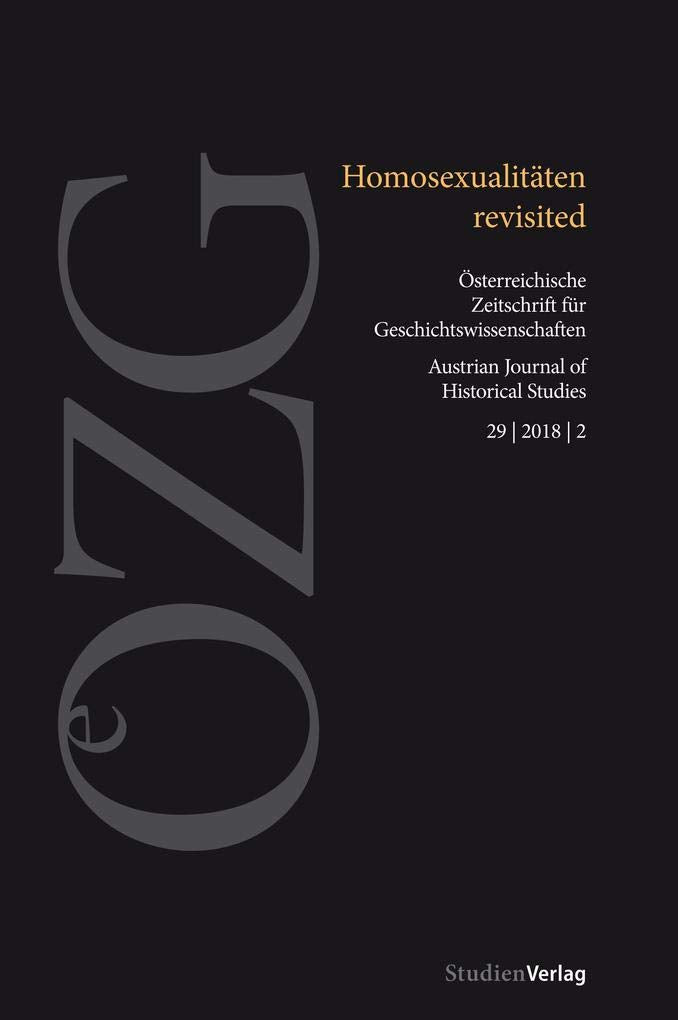 Österreichische Zeitschrift für Geschichtswissenschaften 2/2018 Law