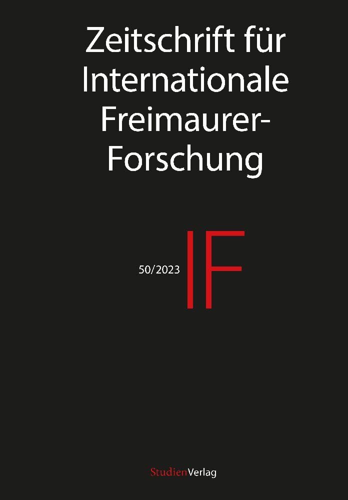 IF - Zeitschrift für Internationale Freimaurer-Forschung 50/23 Books