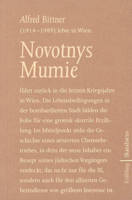 Novotnys Mumie Historical Fiction