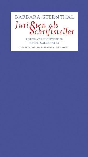 Juristen als Schriftsteller Law