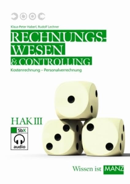 Rechnungswesen / HAK III: Kostenrechnung - Personalverrechnung: 3 book