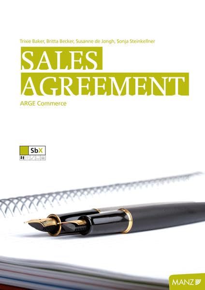 Arge Commerce / Sales Agreement: BWL Englisch (Arge Commerce: BWL Englisch) Business, Finance & Career