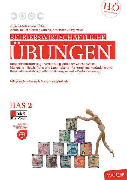Betriebswirtschaftliche Übungen HAS 2 einschl. ÜFA: Schulversuch: Doppelte Buchführung - Verbuchung laufender Geschäftsfälle - Marketing - Beschaffung ... - Personalmanagement - Kostenrechnung Business, Finance & Career