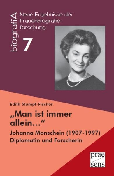 "Man ist immer allein..." book