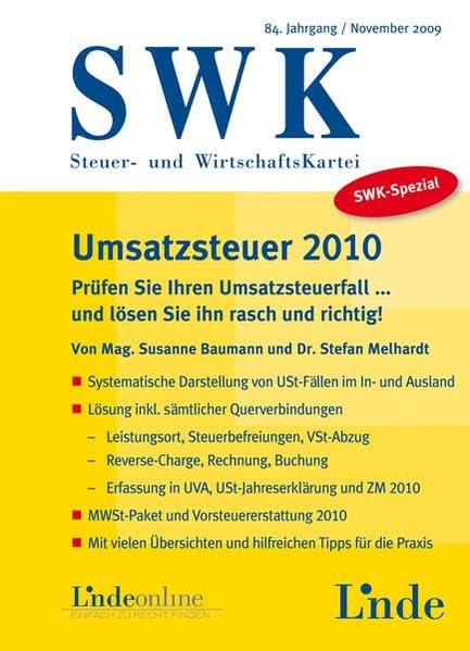 SWK-Spezial Umsatzsteuer 2010 Law