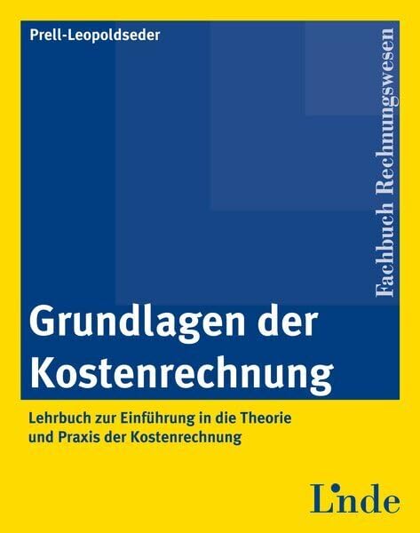 Grundlagen der Kostenrechnung Law