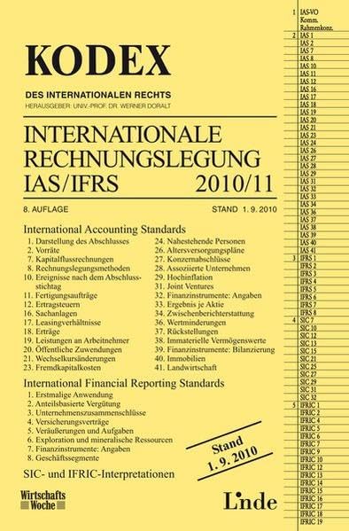 KODEX Internationale Rechnungslegung IAS/IFRS (Kodex des Österreichischen Rechts) Law