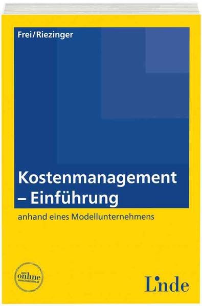 Kostenmanagement - Einführung (Linde Lehrbuch) Law