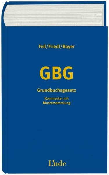 Product Image: GBG Grundbuchsgesetz: Kommentar mit Mustersammlung