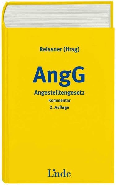 AngG: Angestelltengesetz - Kommentar Law