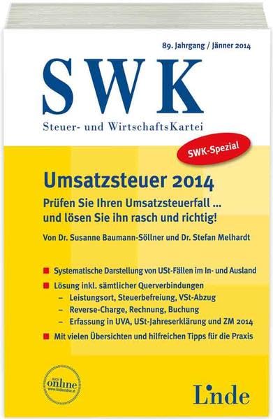 SWK-Spezial Umsatzsteuer 2014 Law