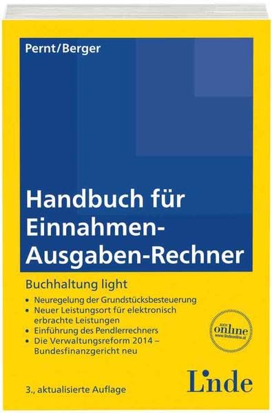 Handbuch für Einnahmen-Ausgaben-Rechner: Buchhaltung light Law