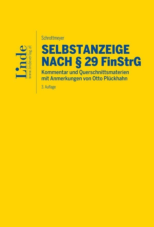 Selbstanzeige nach Paragraph 29 FinStrG, Kommentar (f. Österreich) book