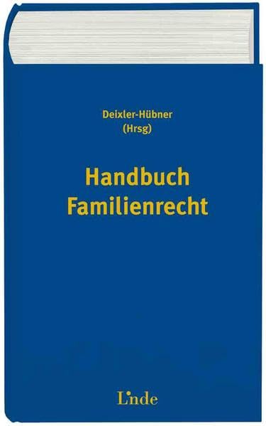 Handbuch Familienrecht Law