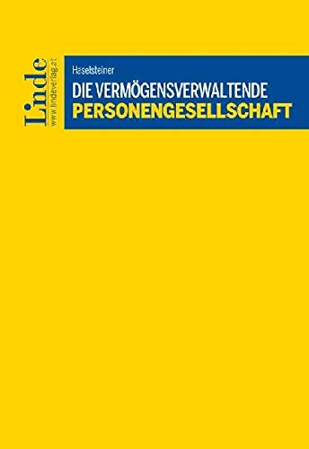 Die vermögensverwaltende Personengesellschaft Law