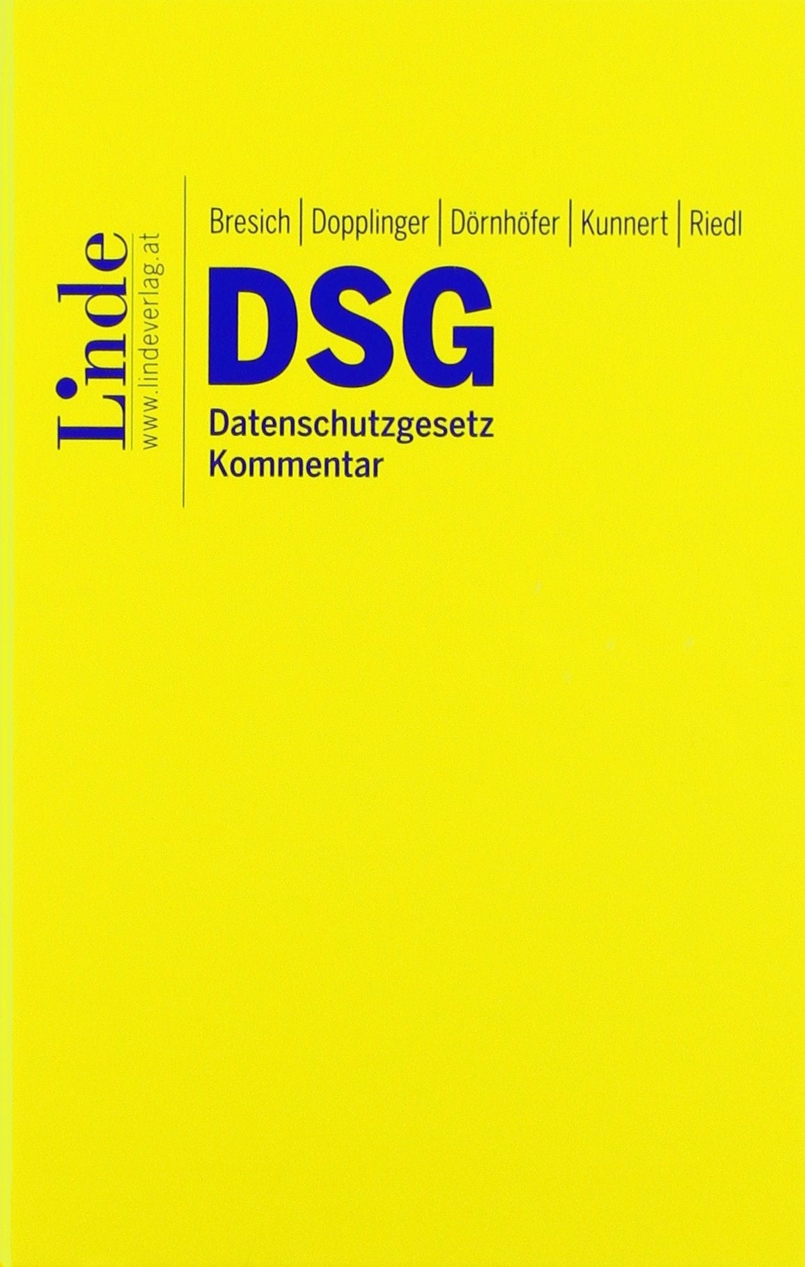 DSG: Datenschutzgesetz - Kommentar Law