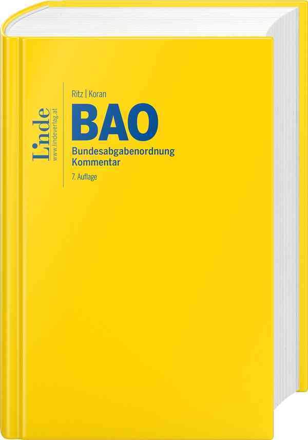 BAO | Bundesabgabenordnung: Kommentar Law