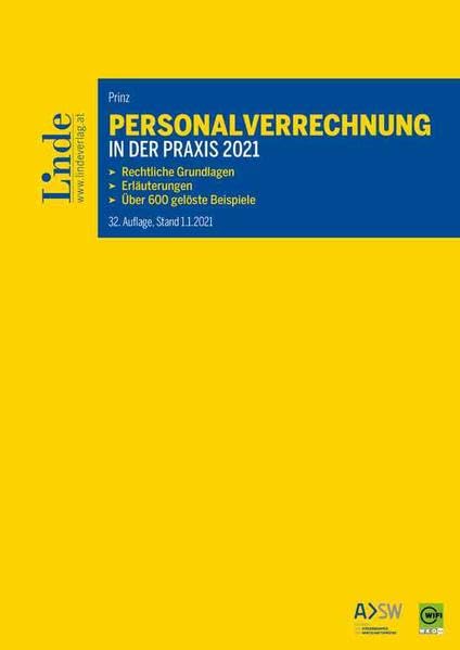 Personalverrechnung in der Praxis 2021 book