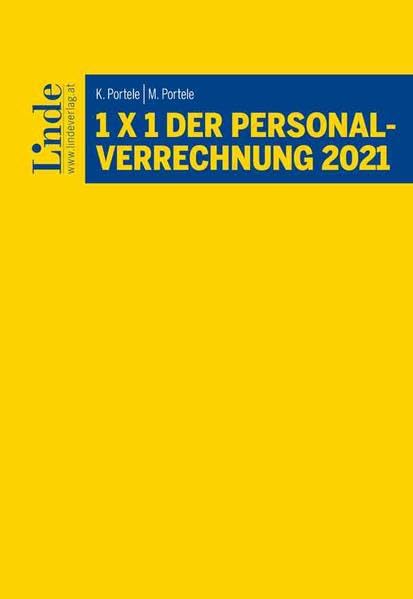 1 x 1 der Personalverrechnung 2021 Law