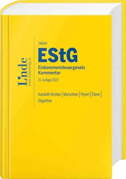 Jakom EStG | Einkommensteuergesetz 2022: Jahreskommentar Law