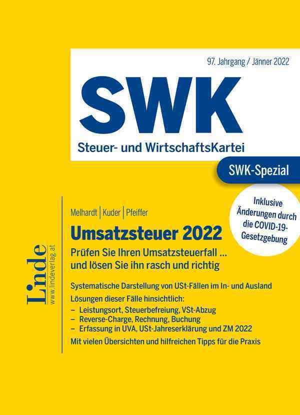SWK-Spezial Umsatzsteuer 2022 Law
