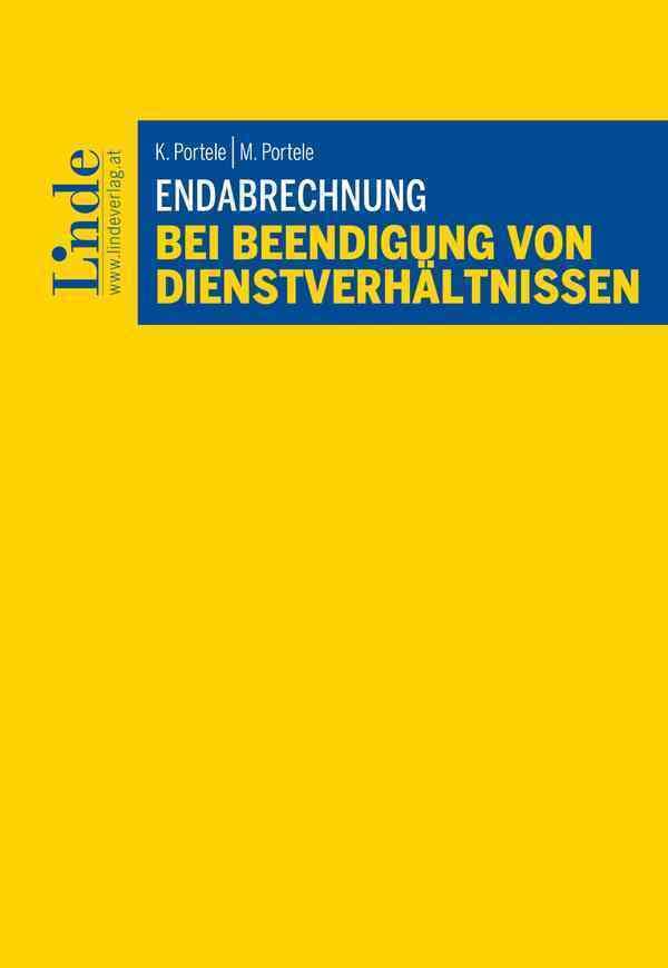 Endabrechnung bei Beendigung von Dienstverhältnissen Law