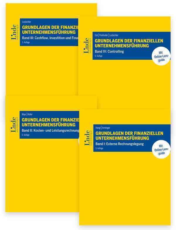 Grundlagen der finanziellen Unternehmensführung, Band I-IV: Band I-IV (Linde Lehrbuch) Law