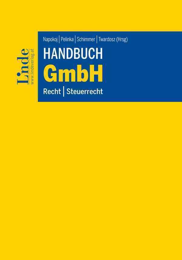 Handbuch GmbH: Recht I Steuerrecht Law