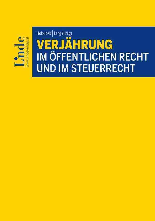 Verjährung im Öffentlichen Recht und im Steuerrecht Law