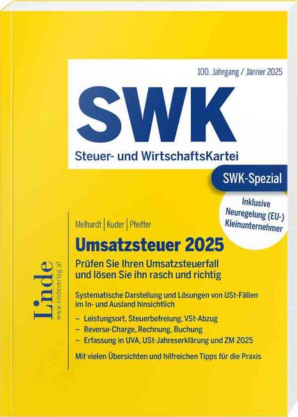 SWK-Spezial Umsatzsteuer 2025 Law