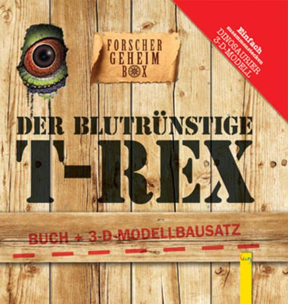Der blutrünstige T-Rex: Buch + 3-D Modell Non-fiction books for kids